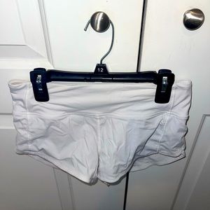 White Lululemon size 2 Shorts